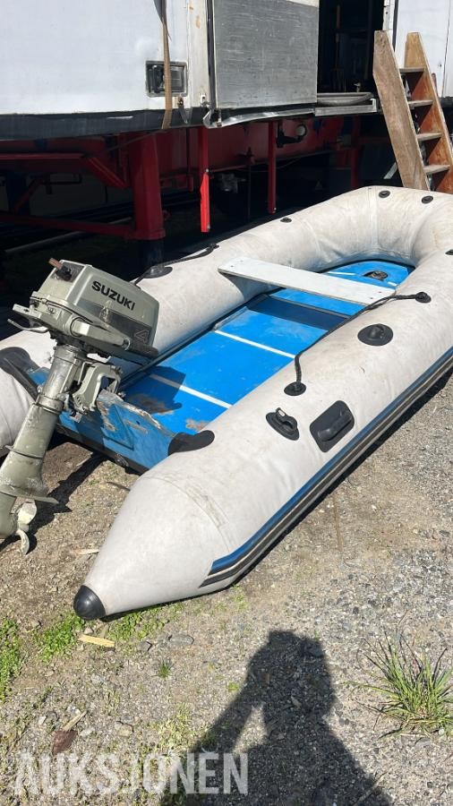 Zodiac Zoom 310 S gummibåt med Suzuki 4 hk